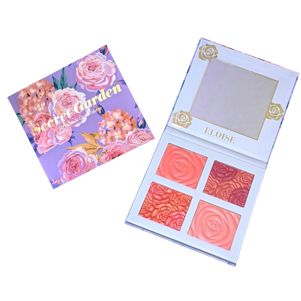 ELOISE BEAUTY Secret Garden Blush 'N Glow 3D Palette